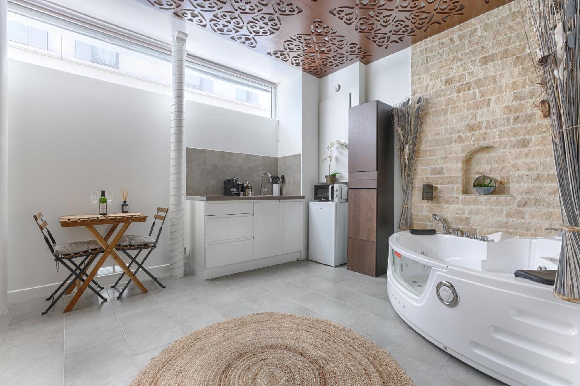 Mykeypers - Lovely Studio With Jacuzzi Paris Exterior foto